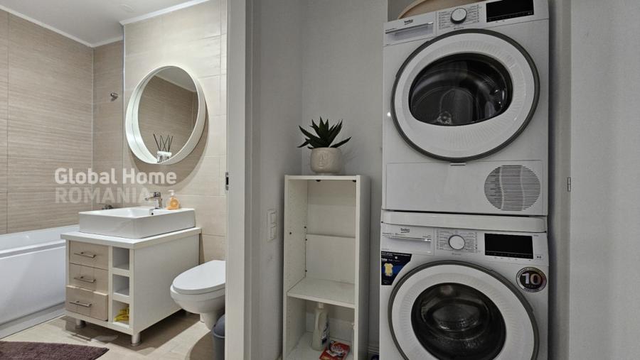 Apartament cu 3 camere semidecomandat, mobilat în Tunari