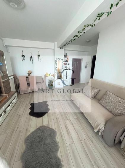 Apartament cu 2 camere semidecomandat, mobilat în Militari