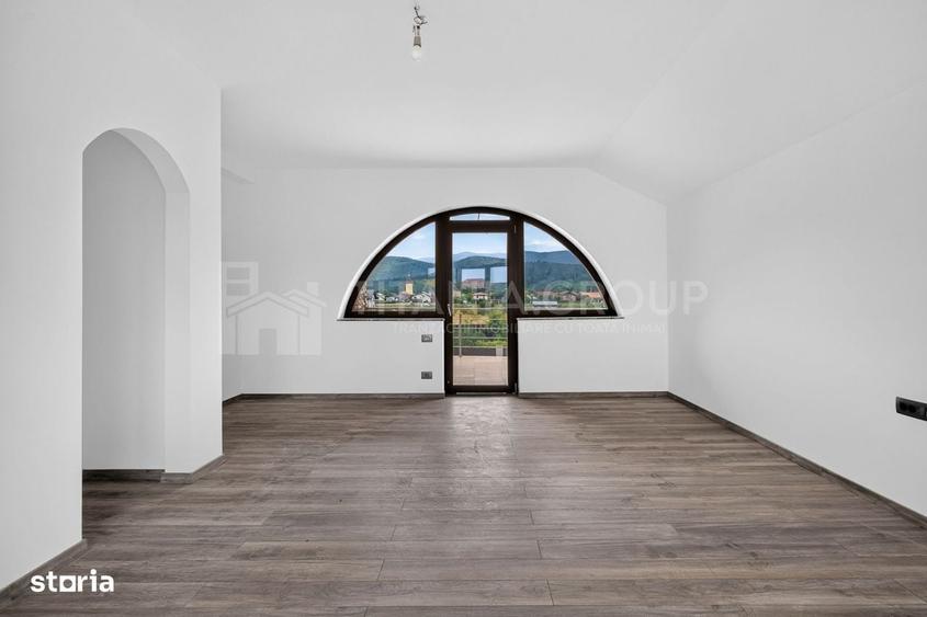 Vila cu arhitectura deosebita, teren 636mp, Cristian, Brasov - 14