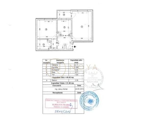 Apartament cu 2 camere decomandat, mobilat în Băneasa