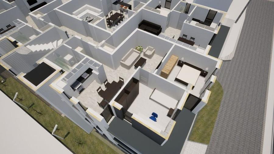 Apartament cu 3 camere decomandat în Central