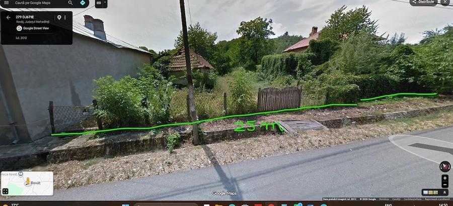 Teren de 3930 mp, în Ilovăț