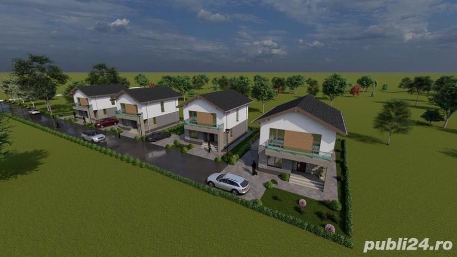 Casă cu 5 camere cu Teren 500 Mp în Corbeanca