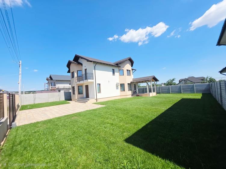 Casă individuală cu 5 camere cu Teren 550 Mp în Păuleștii Noi