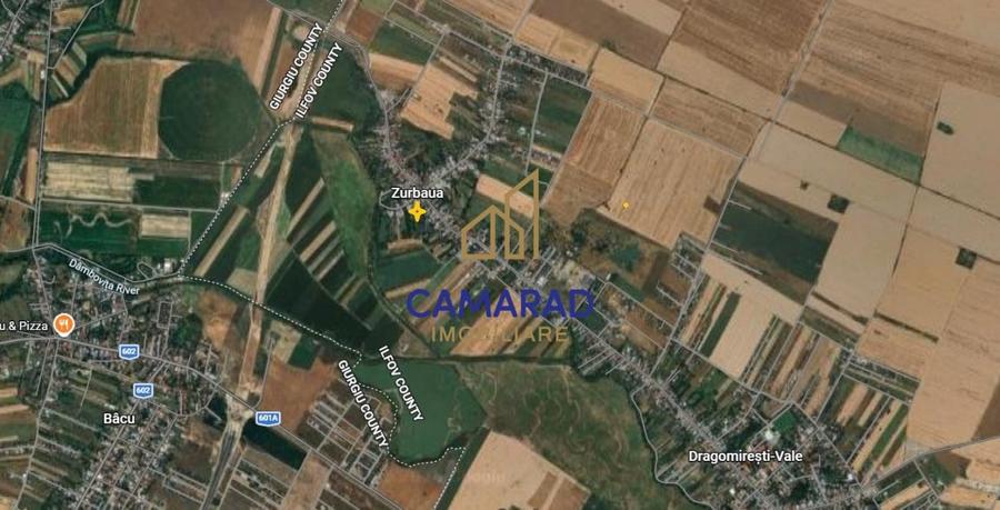 Teren Construcții intravilan de 13602 mp, în Dragomirești-Vale
