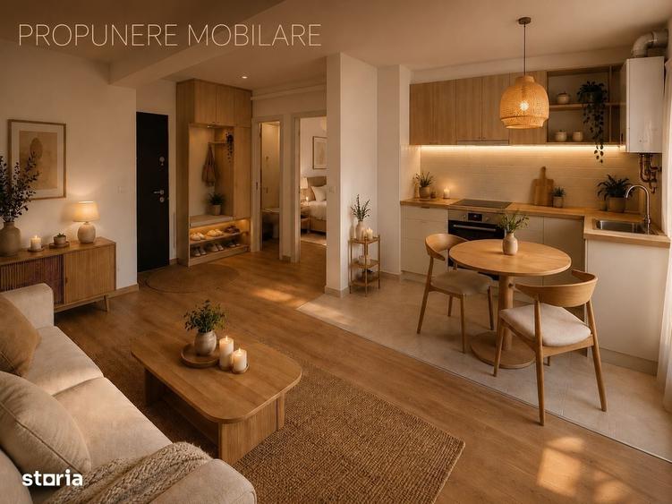 Apartament cu 2 camere decomandat în Lunca Cetățuii