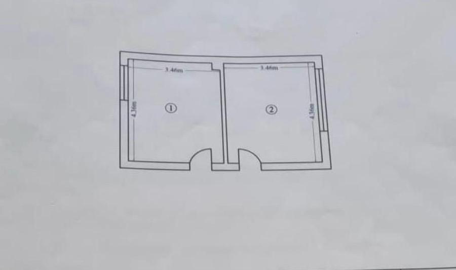 Apartament cu 2 camere decomandat, mobilat în Apărătorii Patriei