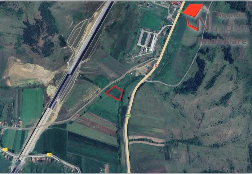 Teren Construcții extravilan de 2900 mp, în Șardu