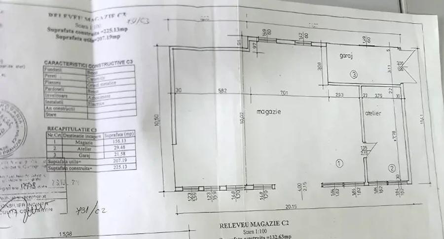 Spațiu comercial, de 207 mp, în Central
