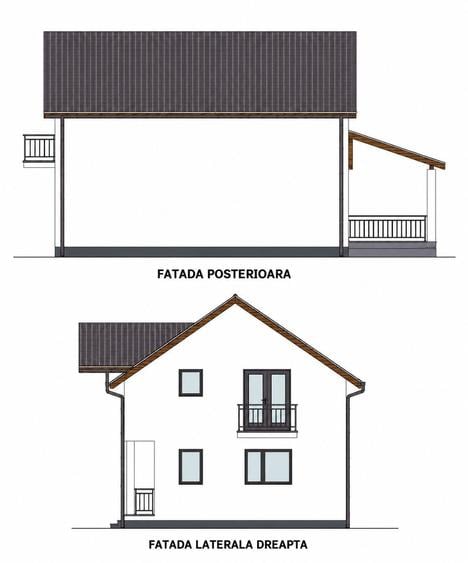 Casa singur in curte, materiale premium Corunca (4camere) - 3