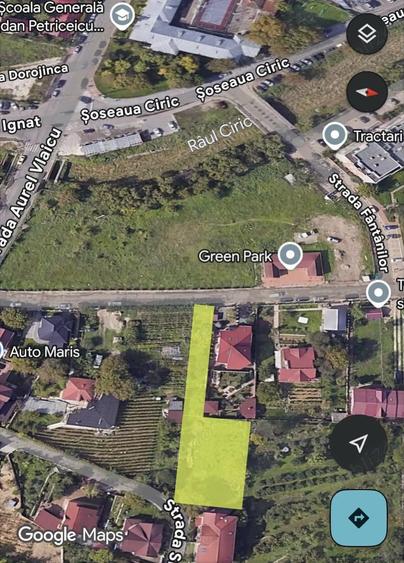 Teren de 1043 mp, în Tătărași