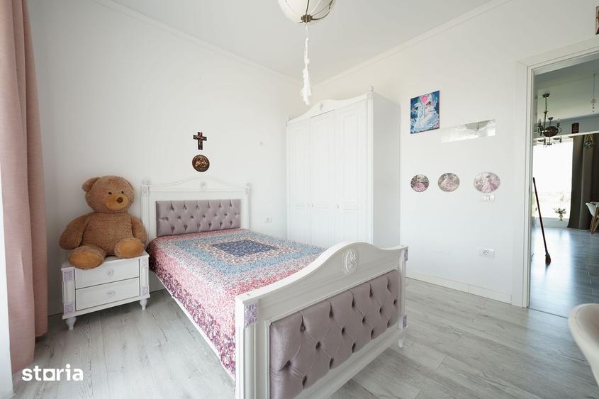 Apartament cu 2 camere, mobilat în Tunari