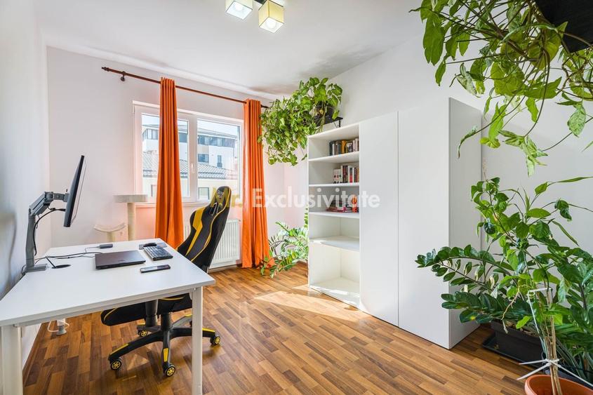Apartament cu 3 camere decomandat, mobilat în Chiajna