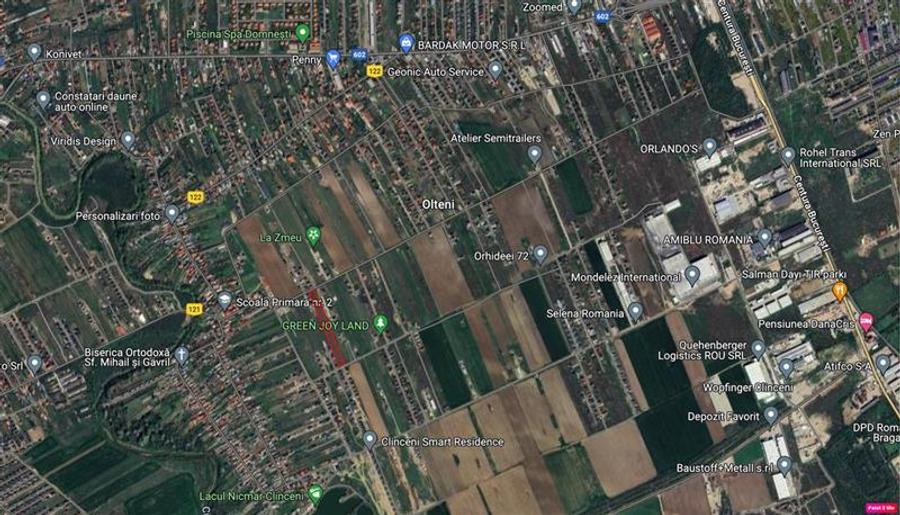 Teren Construcții intravilan de 13500 mp, în Domnești