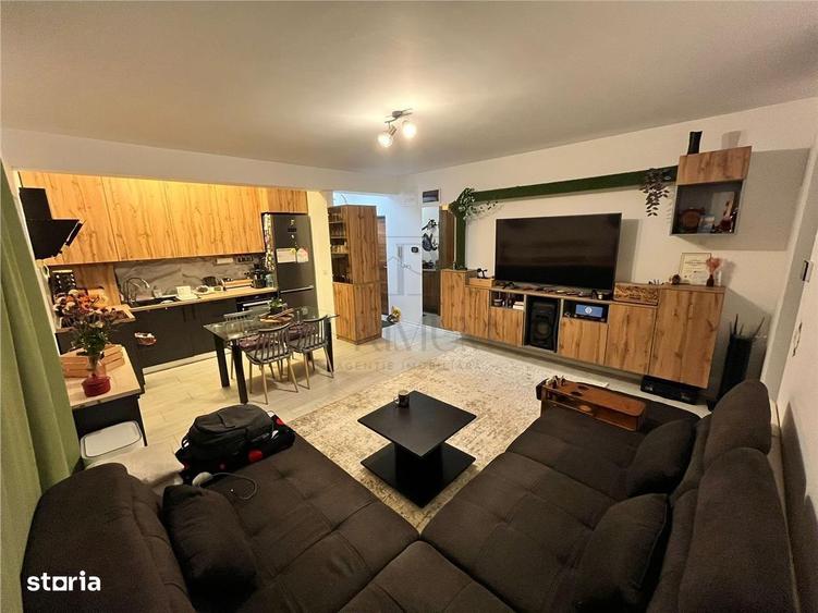 Apartament cu 2 camere semidecomandat în Șagului