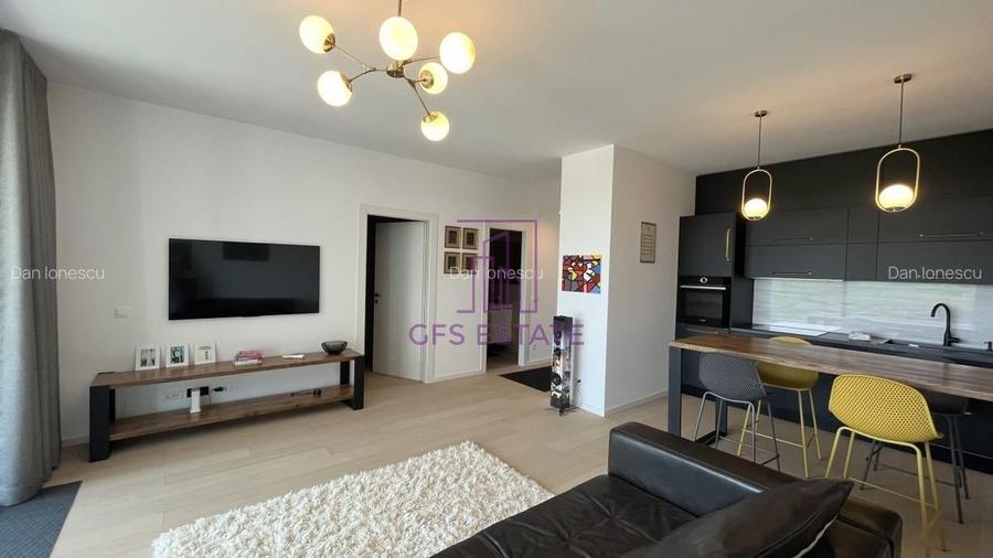 Apartament cu 2 camere, mobilat în Băneasa — fotografia 3