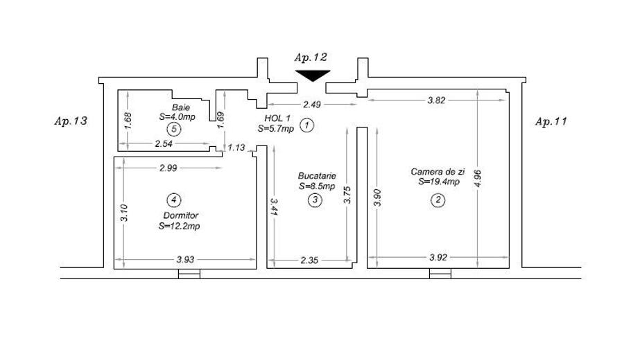 COMISION 0% | Apartament 2 camere | Bloc nou | 49.8 mp | Braytim - 5