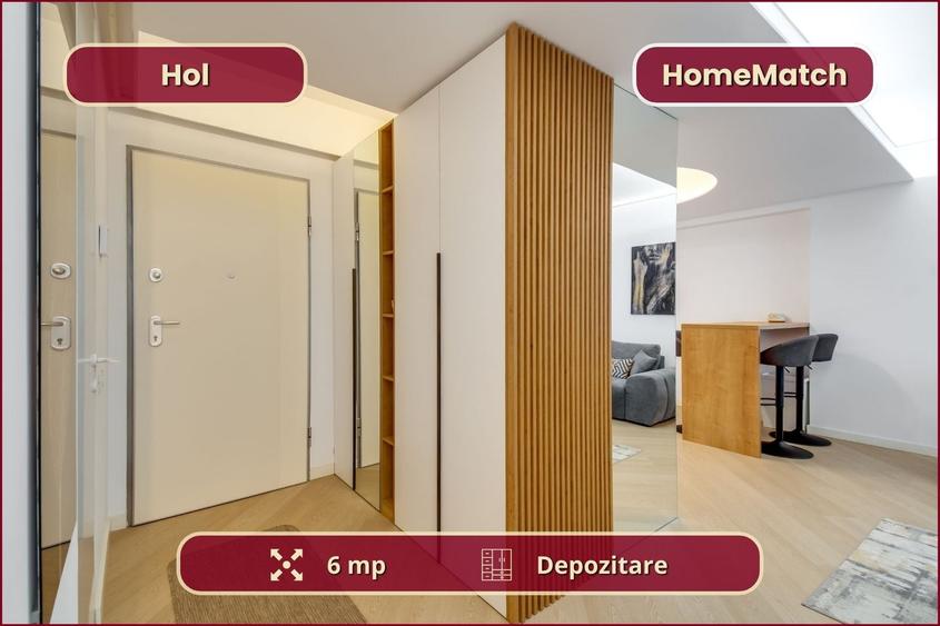 Apartament cu 3 camere decomandat, mobilat în Pipera