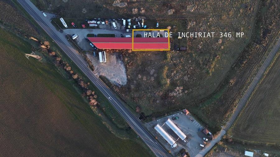 Spațiu industrial, de 367 mp, în Horia
