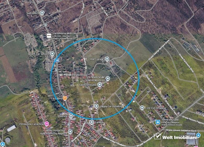 Teren Construcții intravilan de 542 mp, în Iris