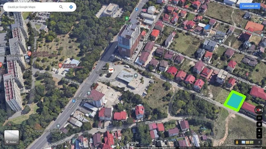 Teren de 600 mp, în Fundeni