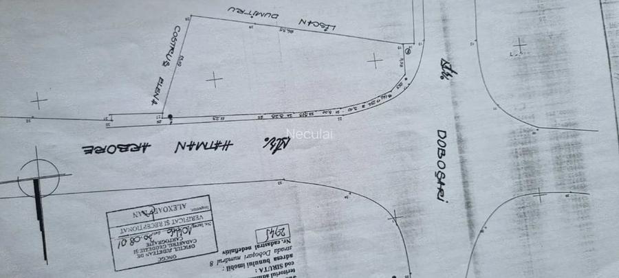 Vand teren intravilan, municipiul Boto?ani