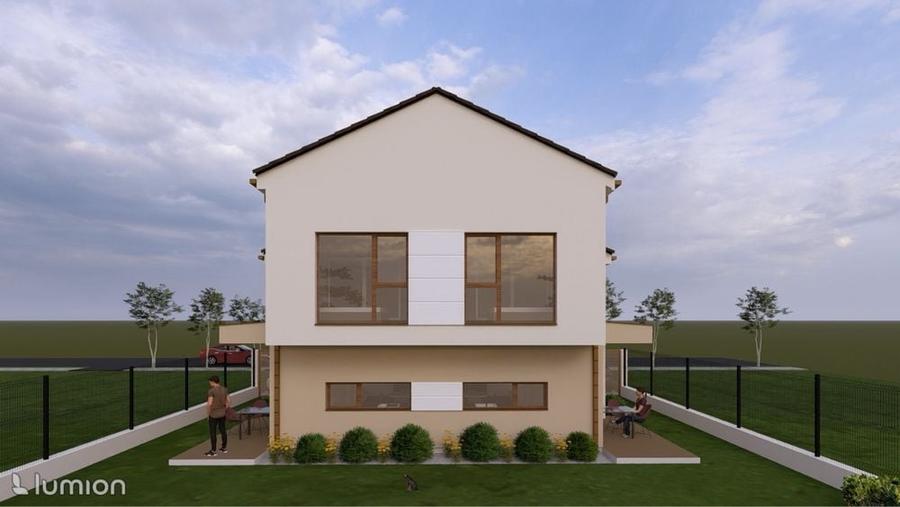 Casă cu 4 camere în Dumbrăvița
