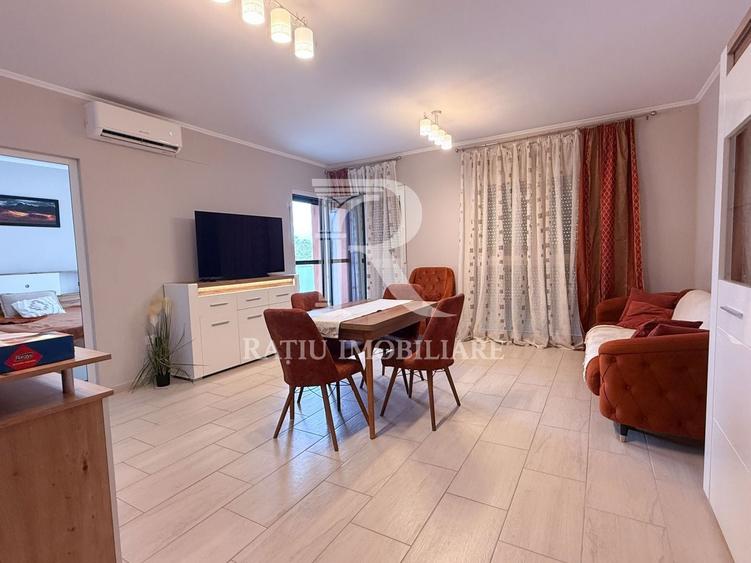 Apartament cu 2 camere decomandat, mobilat în Nufărul