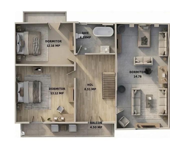 Casa tip duplex - 2