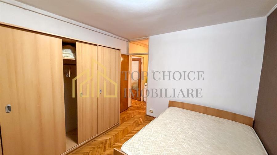 Apartament cu 3 camere semidecomandat, mobilat în 1 Mai