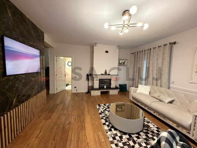 Apartament cu 4 camere semidecomandat, mobilat în Gruia