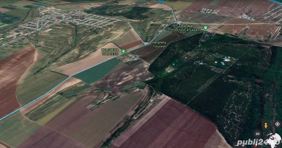 Teren de 4200 mp, în Tulucești