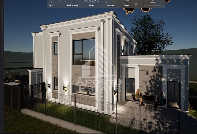 Duplex cu 4 camere cu Canalizare în Ghiroda