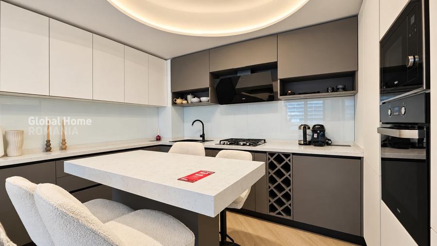 Apartament cu 3 camere decomandat, mobilat în Pipera