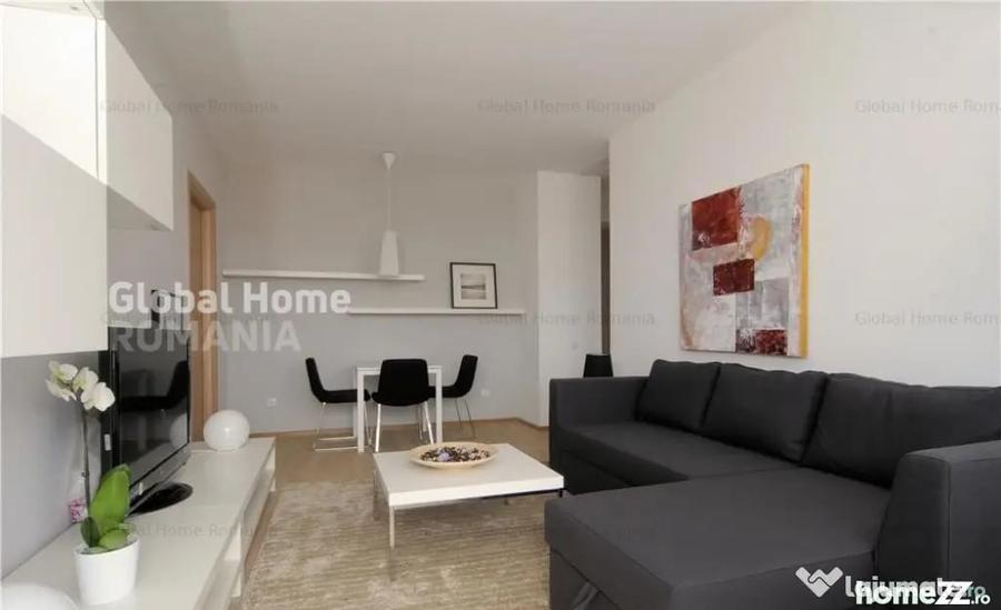 Apartament cu 3 camere semidecomandat în Băneasa