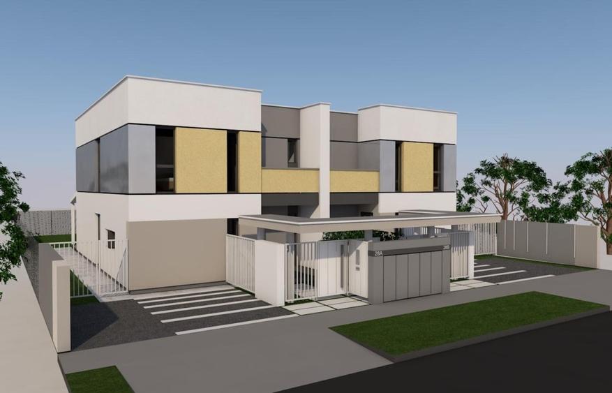 Duplex cu 4 camere cu Teren 297.5 Mp în Moșnița Nouă