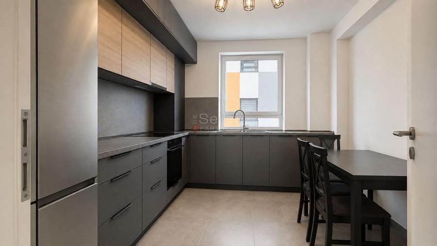 Apartament cu 2 camere decomandat, mobilat în Tractorul