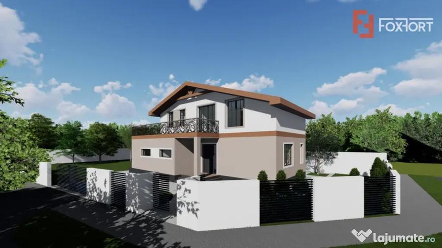 Casă cu 4 camere cu Teren 618 Mp în Giarmata