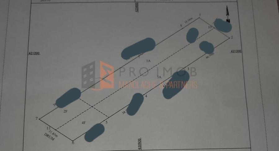 Teren Construcții intravilan de 4678 mp, în Pârscov