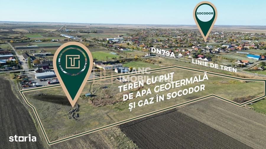 Teren de 36476 mp, în Socodor