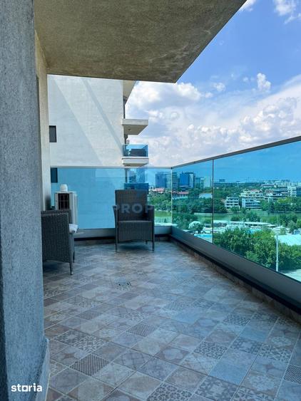 Apartament cu 2 camere semidecomandat, mobilat în Tei