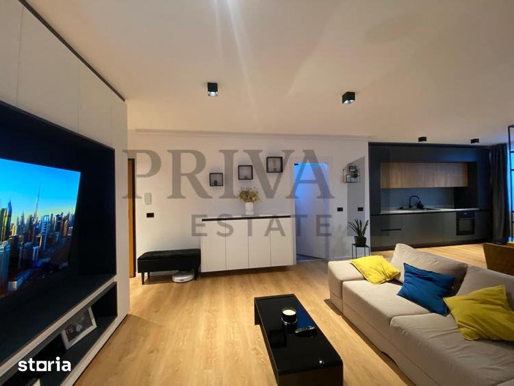 Apartament de lux, 2 camere, 62 mp + 13 mp terasa, loc de parcare - 15