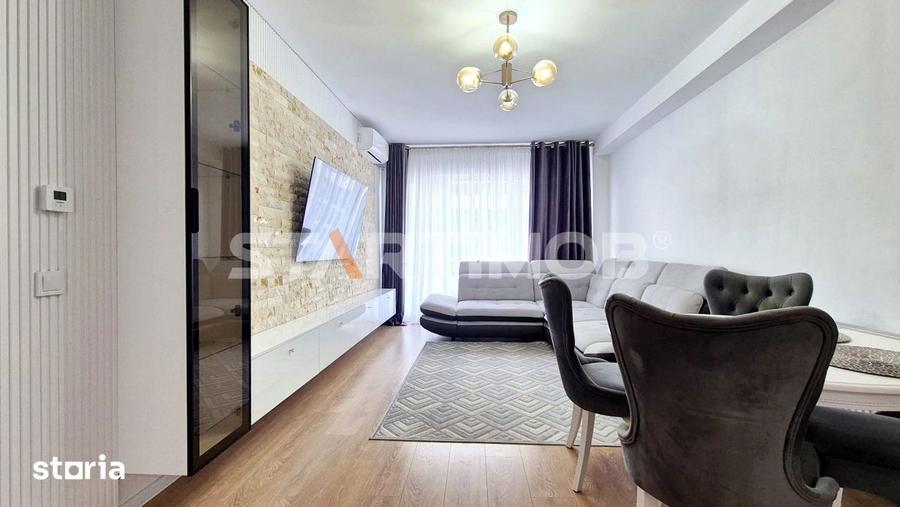 Apartament cu 3 camere decomandat, mobilat în Tractorul