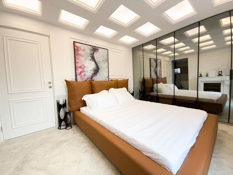Penthouse cu 5 camere decomandat, mobilat în Kiseleff