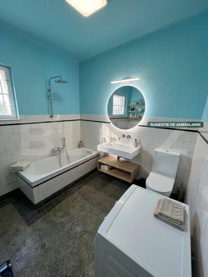 Casă individuală cu 3 camere cu Canalizare în Central