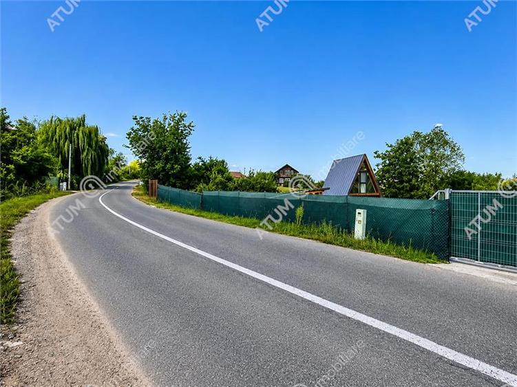 Teren Construcții intravilan de 1025 mp, în Sibiel