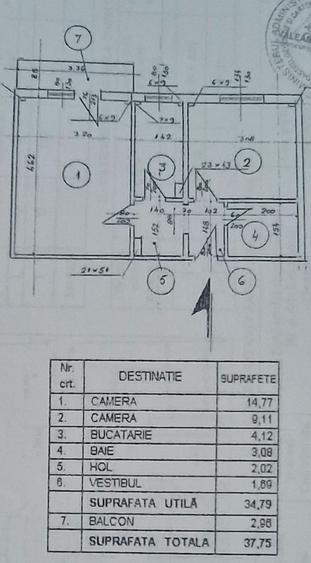 Brancoveanu - Huedin - Apartament 2 camere decomandat - 6