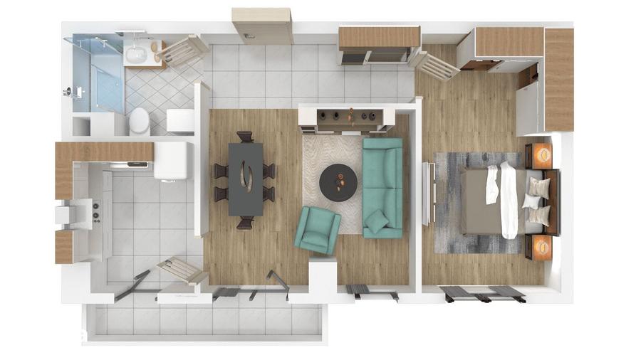 Apartament cu 2 camere decomandat în Inel II