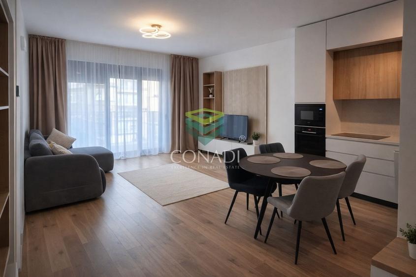 Apartament cu 2 camere semidecomandat, mobilat în Domenii