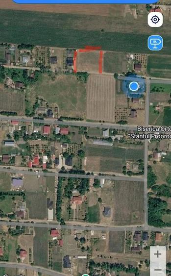 Teren de 2000 mp, în Central